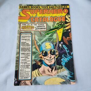 Superhero Catalogue Comic Book Issue 3 Vintage Collectible Toys Games VG B&B OG